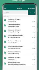 HanseMerkur ServiceApp screenshot