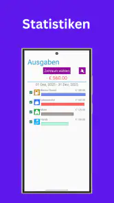 Haushaltsbuch & Ausgaben screenshot