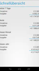 Haushaltsbuch & Ausgaben screenshot