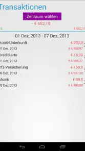 Haushaltsbuch & Ausgaben screenshot