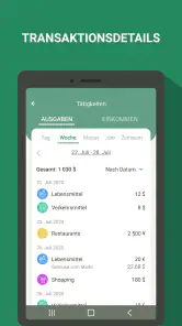 Haushaltsbuch - buchhaltung screenshot