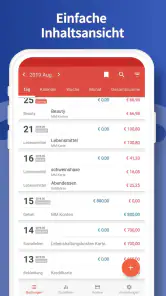 Haushaltsbuch : Money Manager screenshot
