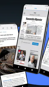 HAZ E-Paper screenshot