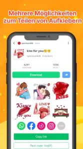 HD Sticker&Pack WAStickersApps screenshot