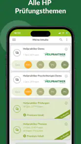 Heilpraktiker Prüfungen screenshot