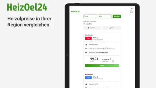 HeizOel24 | meX - Heizölpreise screenshot