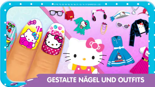Hello Kitty Nagelsalon screenshot