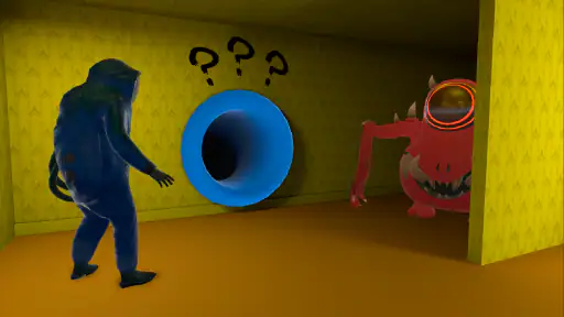 Hide in The Backrooms: Flucht screenshot