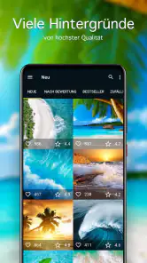 Hintergrundbilder mit Ozean 4K screenshot