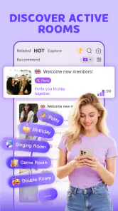 Hiya Game – Party & Voice Chat screenshot