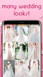 Hochzeitskleid Bildbearbeitung screenshot