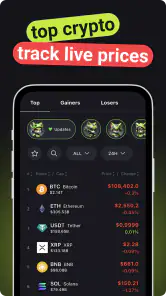 Hodler Kryptowährung Portfolio screenshot