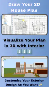 Home Plan Creator Floorplan 3D screenshot