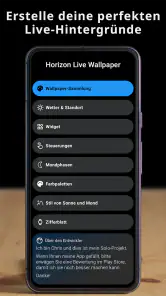 Horizon Live Wallpapers screenshot