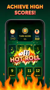 Hot Rolls Würfelstrategiespiel screenshot