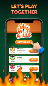 Hot Rolls Würfelstrategiespiel screenshot