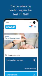 HOWOGE Wohnungssuche screenshot