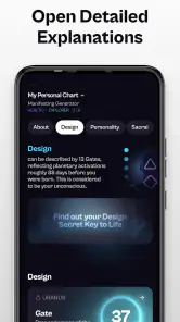 Human Design App screenshot