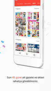 Hürriyet E-Gazete screenshot