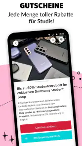 iamstudent: Studentenrabatte screenshot