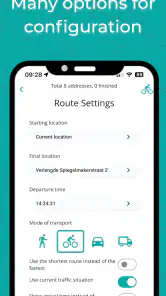 IBI - multi stop Routenplaner screenshot