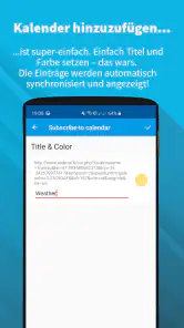 ICSx⁵ – Kalender abonnieren screenshot