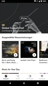 IDAGIO Klassik Streaming screenshot