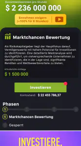 Idle Startup: Reichtum Klicker screenshot