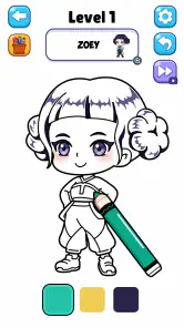 Idol Draw: Coloring Master screenshot