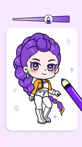 Idol Draw: Coloring Master screenshot
