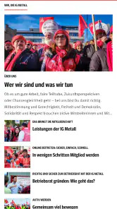 IG Metall App screenshot