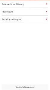 IG Metall App screenshot