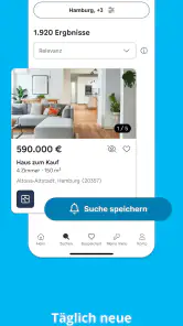 Immonet Immobilien Suche screenshot