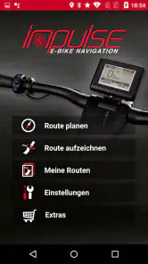 Impulse E-Bike Navigation screenshot