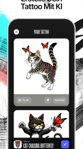 Ink AI – Tattoo designs app screenshot