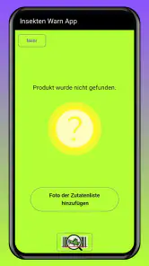 Insekten Warn App screenshot