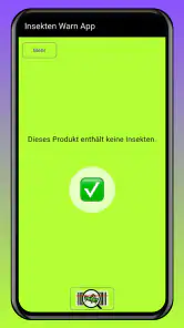Insekten Warn App screenshot