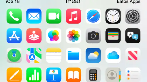 iPear 18 - Icon Pack screenshot