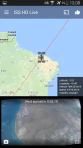ISS Live Now: Unsere Erde Live screenshot