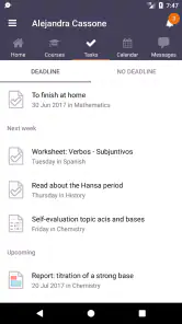 itslearning mobile screenshot