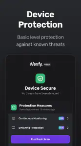 iVerify Basic screenshot