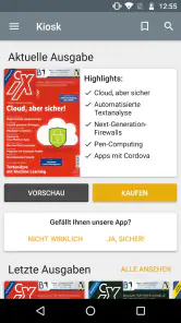 iX Magazin screenshot