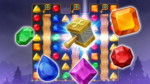Jewels Magic: Mystery Match3 screenshot