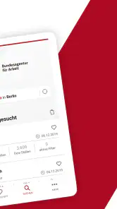 Jobsuche – die Jobbörse der BA screenshot