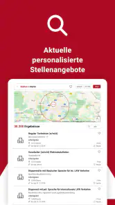 Jobsuche – die Jobbörse der BA screenshot