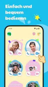 JusTalk Kids Messenger screenshot