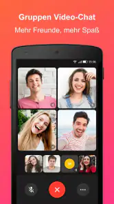 JusTalk - Video-Chat & Anrufe screenshot