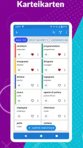 Karteikarten - Lerntool screenshot