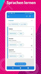 Karteikarten - Lerntool screenshot