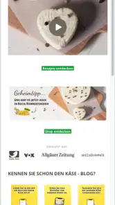 Käse selber machen screenshot